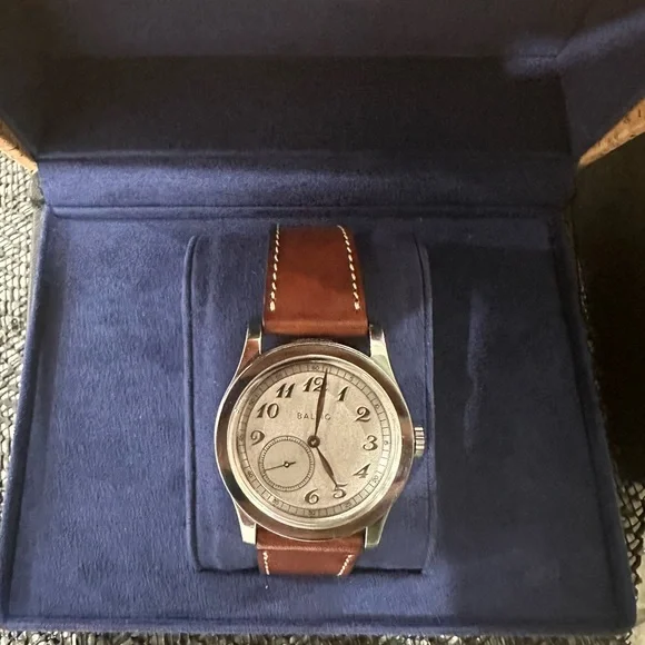 Baltic MR01 silver Roulette dial - Picture 9 of 10